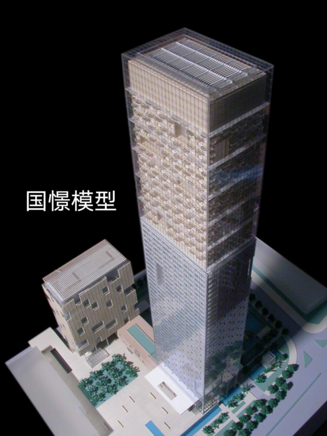 巴马建筑模型